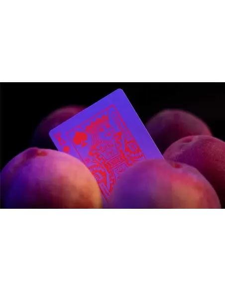 Fluorescent Peach Edition – Cărți de joc premium | Emagie.ro