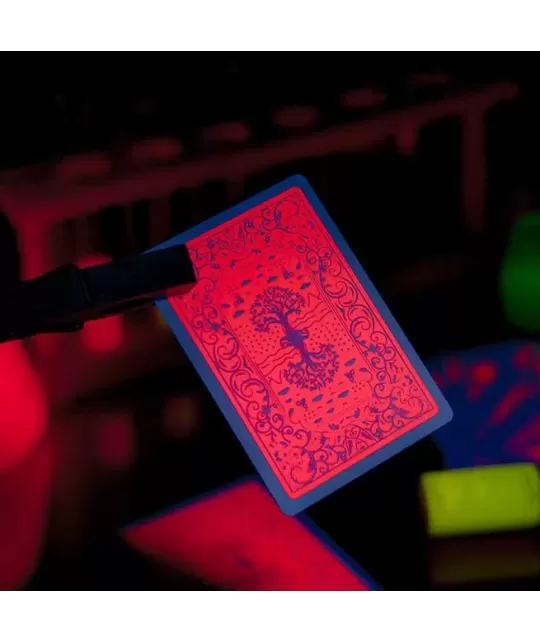 Fluorescent Peach Edition – Cărți de joc premium | Emagie.ro