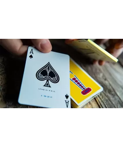 Gilded Vintage Feel Jerrys Nuggets Yellow – Cărți de joc premium | Emagie.ro