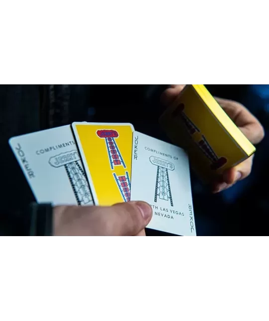 Gilded Vintage Feel Jerrys Nuggets Yellow – Cărți de joc premium | Emagie.ro