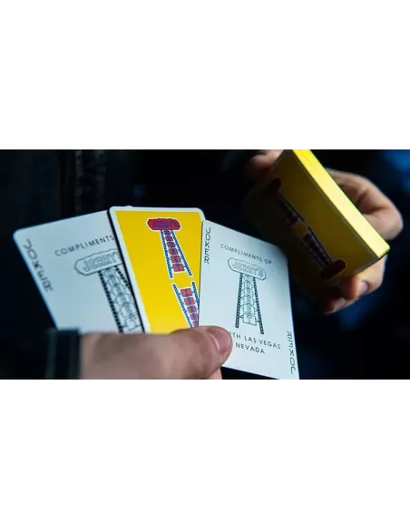 Gilded Vintage Feel Jerrys Nuggets Yellow – Cărți de joc premium | Emagie.ro