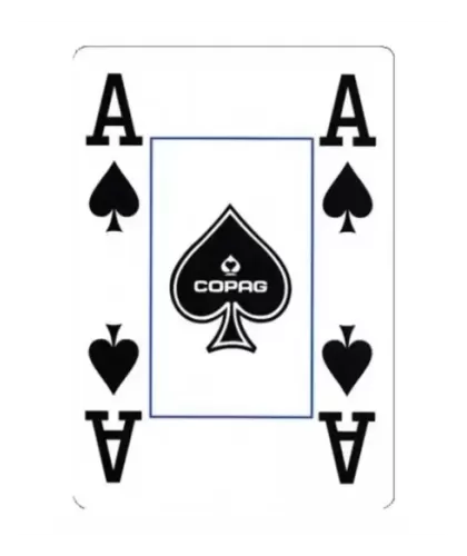 COPAG Poker Plastic Jumbo Rosu - Cărți de joc durabile | Emagie.ro