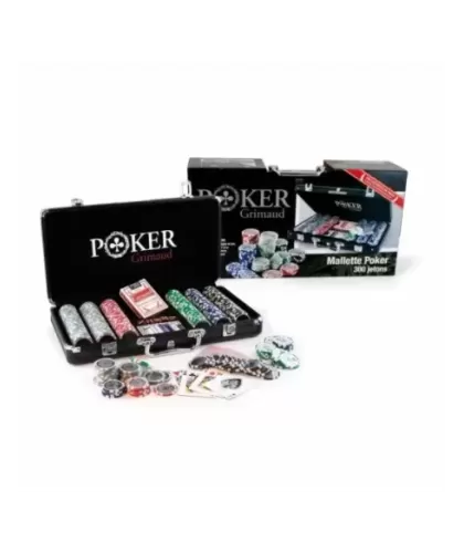 Set de poker profesional Grimaud – Cărți de joc premium | Emagie.ro