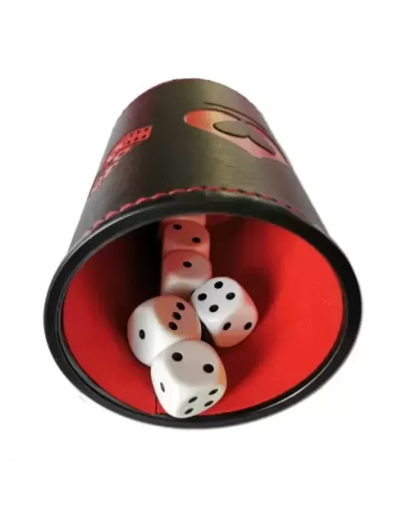 Set of 6 Dice and Glass – Premium Playing Cards | Emagie.ro