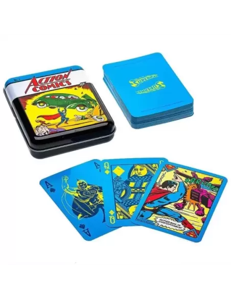 Action Comic No. 1 - Warner Comic Playing Cards – Cărți de joc premium | Emagie.ro