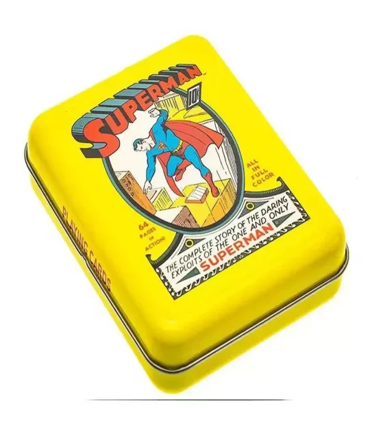 Superman - Warner Comic Playing Cards – Cărți de joc premium | Emagie.ro