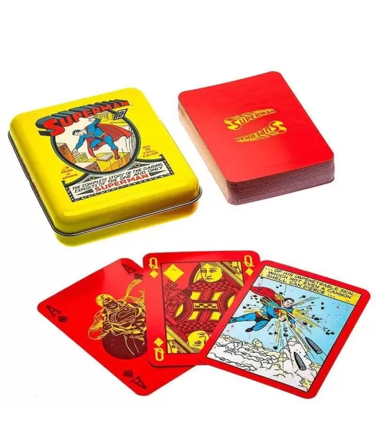 Superman - Warner Comic Playing Cards – Cărți de joc premium | Emagie.ro
