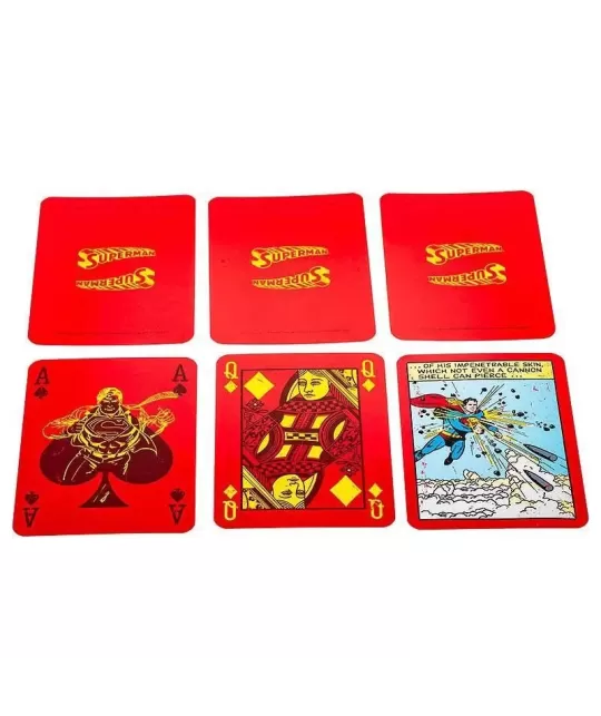 Superman - Warner Comic Playing Cards – Cărți de joc premium | Emagie.ro