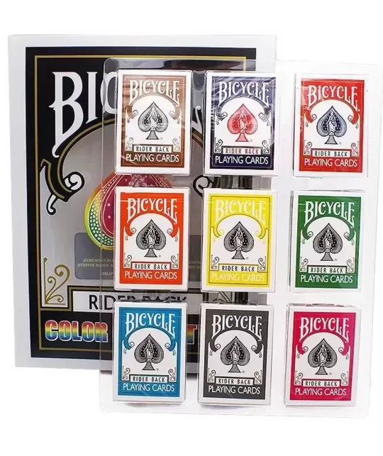 Bicycle - Color Collection Playing Cards – Cărți de joc premium | Emagie.ro