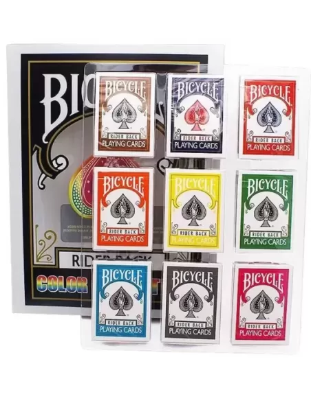 Bicycle - Color Collection Playing Cards – Cărți de joc premium | Emagie.ro