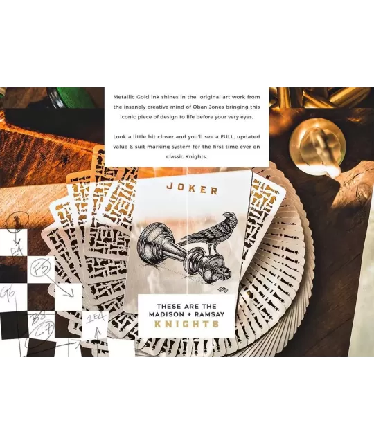 Knights by Ellusionist – Cărți de joc premium | Emagie.ro