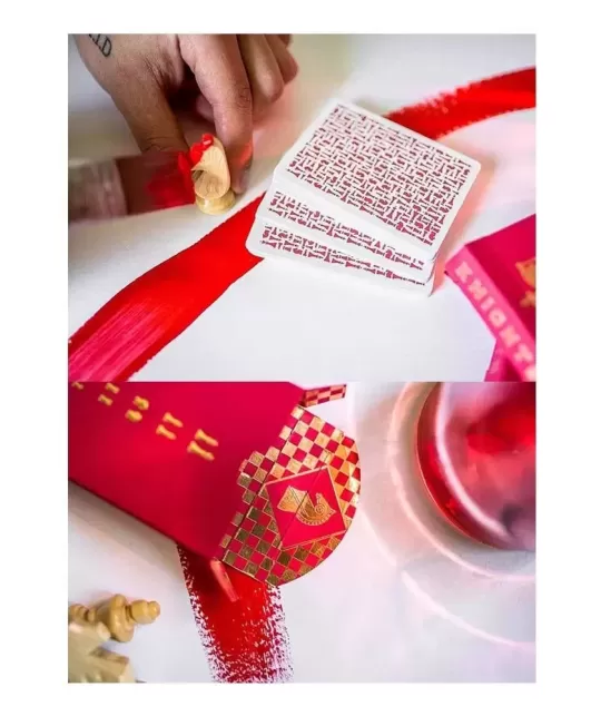 Red Knights – Cărți de joc premium | Emagie.ro