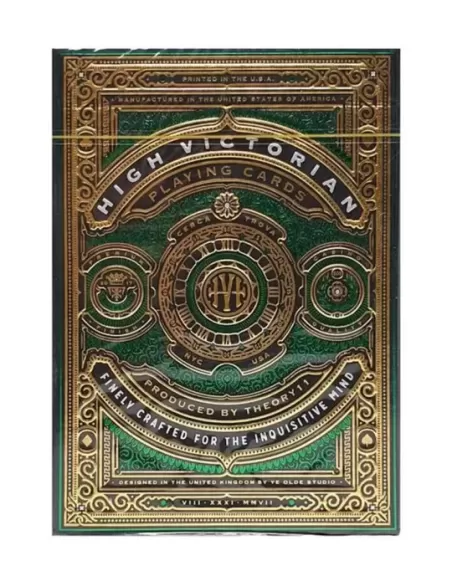 High Victorian Green – Cărți de joc premium | Emagie.ro
