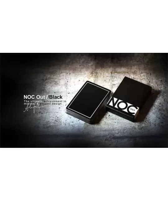 NOC Out Black – Premium Playing Cards | Emagie.ro