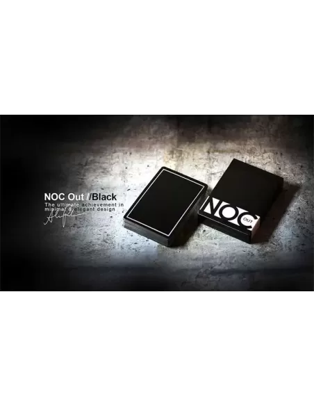 NOC Out Black – Premium Playing Cards | Emagie.ro