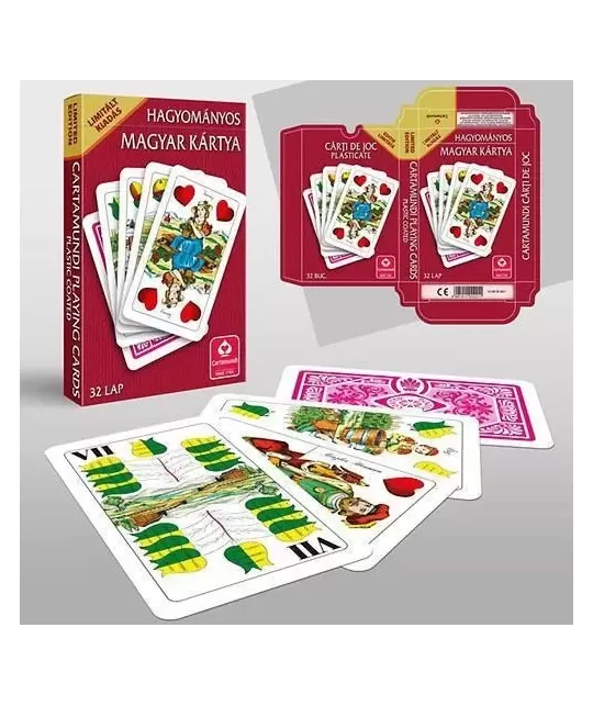 unguresti Hagyomanyos Magyar Kartya – Cărți de joc tradiționale | Emagie.ro