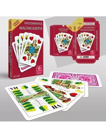 unguresti Hagyomanyos Magyar Kartya – Cărți de joc tradiționale | Emagie.ro
