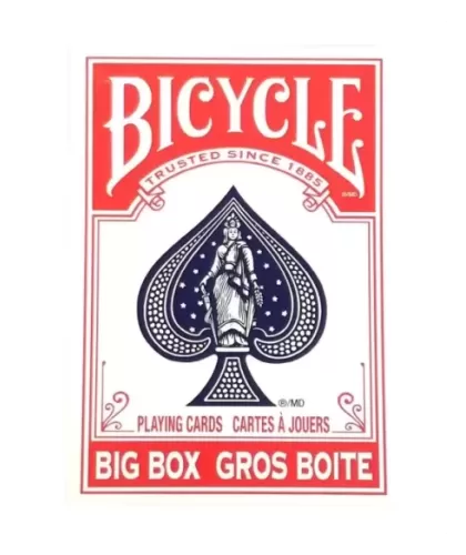 Bicycle Big Box Red – Premium Playing Cards | Emagie.ro