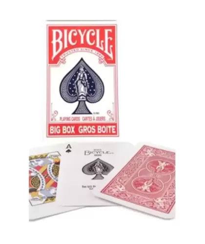 Bicycle Big Box Red – Premium Playing Cards | Emagie.ro 2