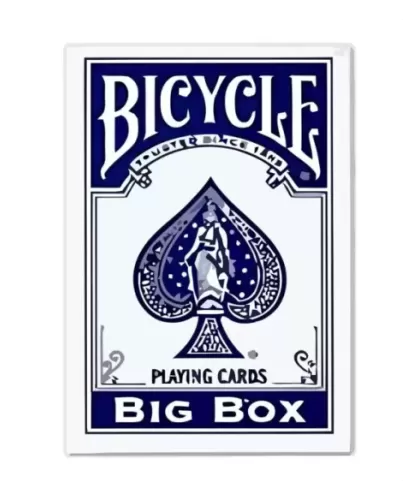 Bicycle Big Box Blue – Standard Playing Cards | Emagie.ro