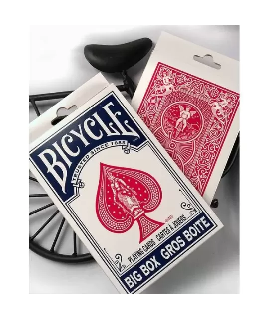 Bicycle Big Box Albastru – Cărți de joc standard | Emagie.ro