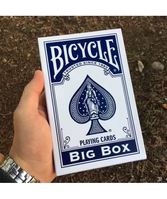 Bicycle Big Box Albastru – Cărți de joc standard | Emagie.ro