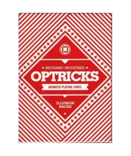 Mechanic Optricks Red – Cărți de joc premium | Emagie.ro