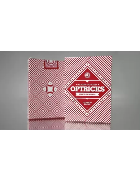 Mechanic Optricks Red – Cărți de joc premium | Emagie.ro