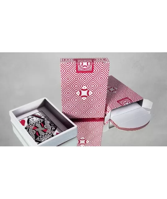 Mechanic Optricks Red – Cărți de joc premium | Emagie.ro