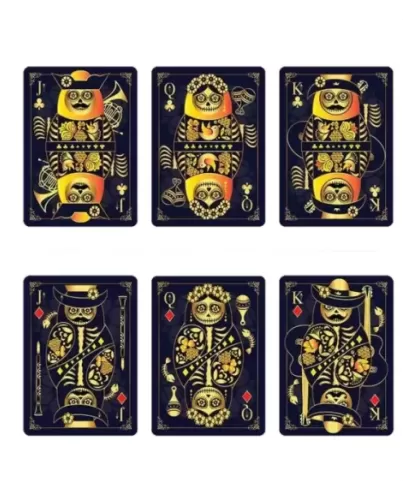 Calaveras de Azucar Blue Edition – Premium Playing Cards | Emagie.ro 2