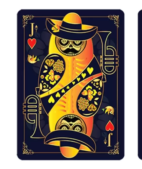 Calaveras de Azucar Blue Edition – Premium Playing Cards | Emagie.ro