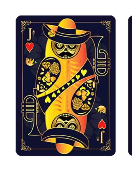 Calaveras de Azucar Blue Edition – Premium Playing Cards | Emagie.ro