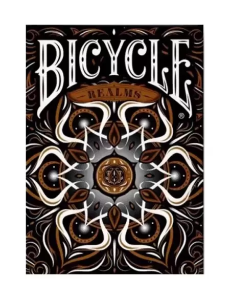 Bicycle Realms Black – Cărți de joc premium | Emagie.ro
