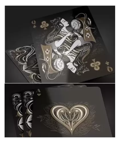 Bicycle Realms Black – Premium Playing Cards | Emagie.ro 2