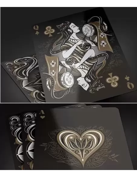 Bicycle Realms Black – Cărți de joc premium | Emagie.ro