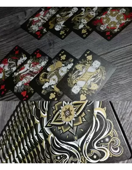 Bicycle Realms Black – Cărți de joc premium | Emagie.ro