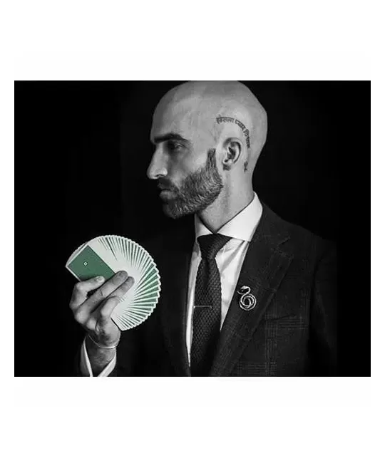 DMC ELITES Marked Deck Forest Green Phantom – Cărți de joc premium | Emagie.ro