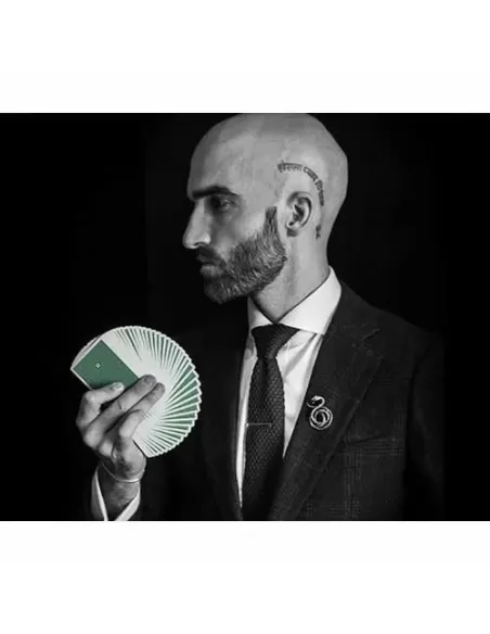 DMC ELITES Marked Deck Forest Green Phantom – Cărți de joc premium | Emagie.ro