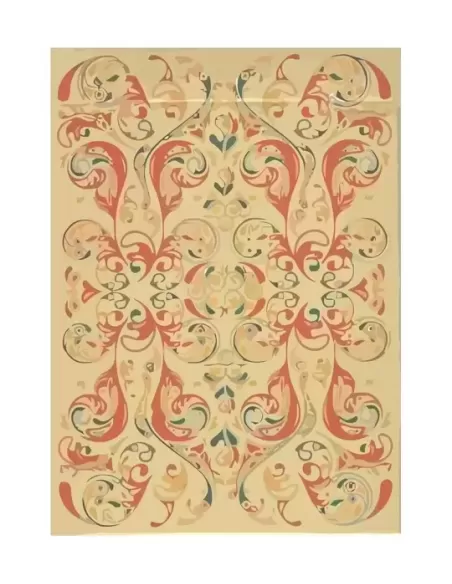 Blossom Fall Platinum Metallic Ink – Premium Playing Cards | Emagie.ro