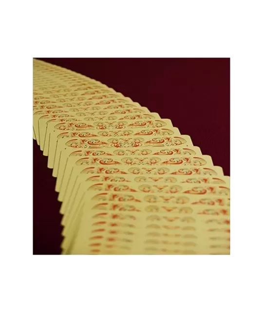 Blossom Fall Platinum Metallic Ink – Premium Playing Cards | Emagie.ro