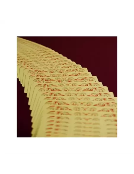 Blossom Fall Platinum Metallic Ink – Premium Playing Cards | Emagie.ro