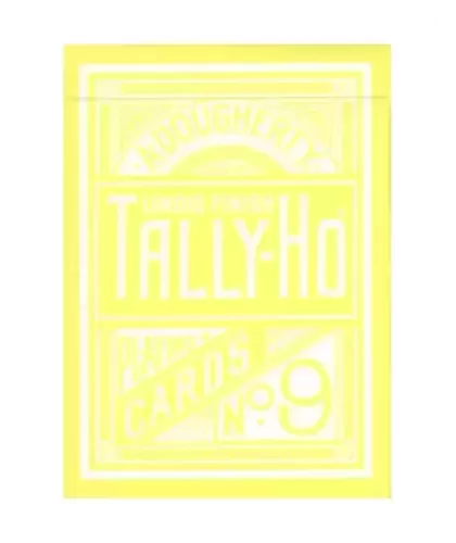 Tally Ho Reverse Circle Yellow – Cărți de joc premium | Emagie.ro