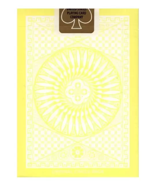 Tally Ho Reverse Circle Yellow – Premium Playing Cards | Emagie.ro