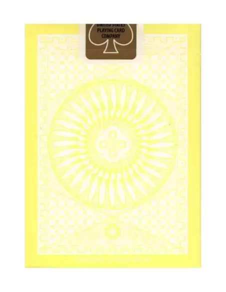 Tally Ho Reverse Circle Yellow – Premium Playing Cards | Emagie.ro