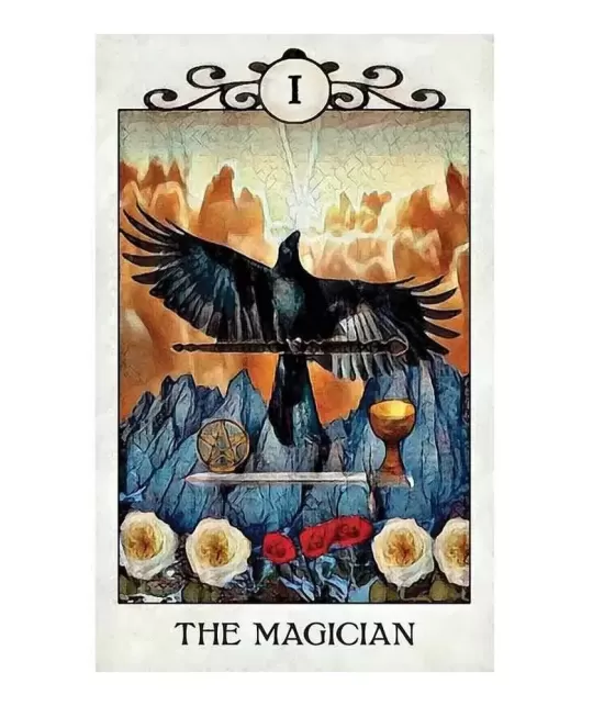 Crow Tarot – Set tarot misterios | Emagie.ro