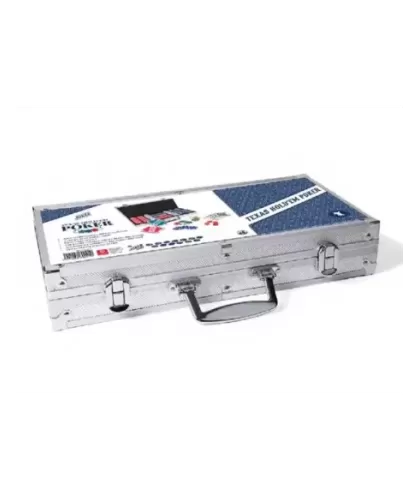Set de Poker Set Cartamundi 300 jetoane, valiza aluminiu – Cărți de joc premium | Emagie.ro