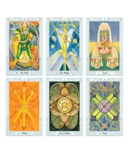 Aleister Crowley Thoth Tarot – Set tarot artistic | Emagie.ro 2