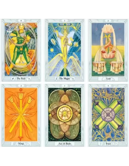 Aleister Crowley Thoth Tarot – Set tarot artistic | Emagie.ro