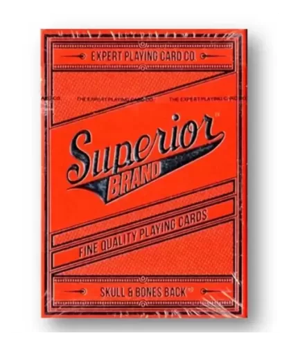 Superior Skull and Bones V2 – Cărți de joc premium | Emagie.ro