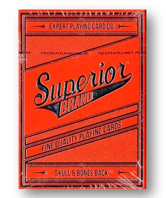 Superior Skull and Bones V2 – Cărți de joc premium | Emagie.ro